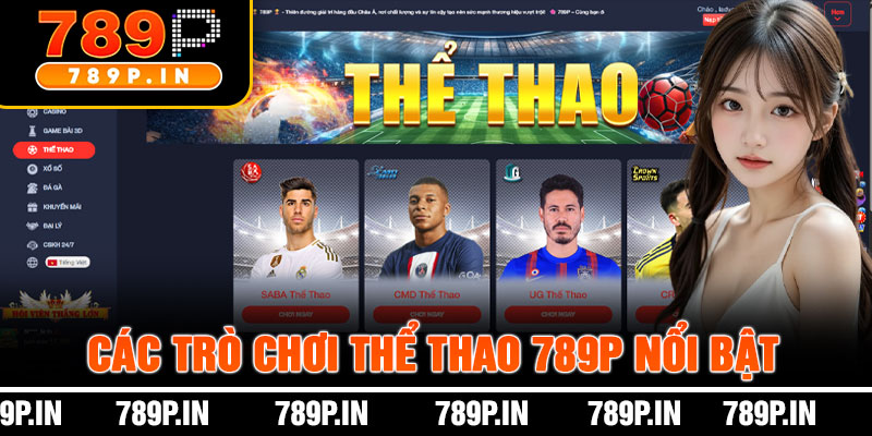 Các Trò Chơi Thể Thao 789P Nổi Bật