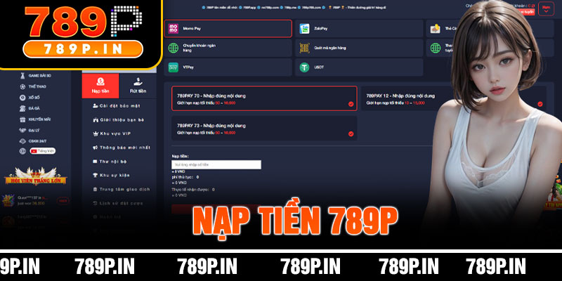 Nạp Tiền 789P